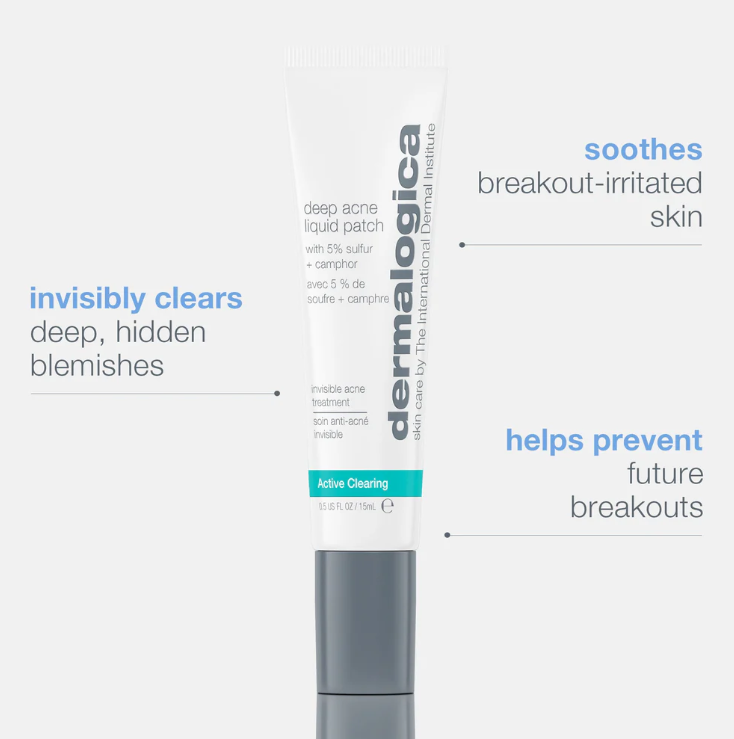 deep acne invisible liquid patch