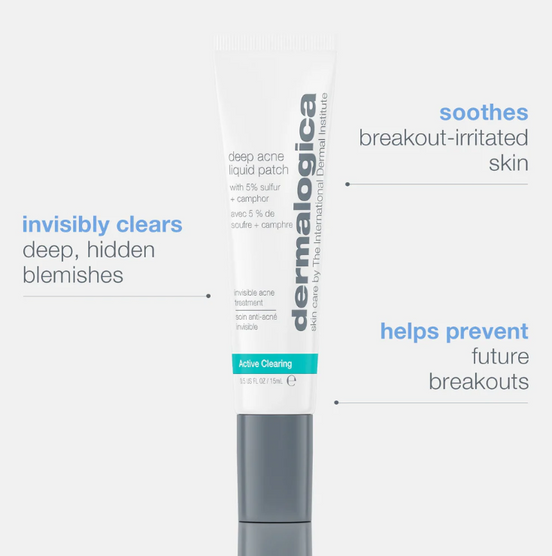 deep acne invisible liquid patch