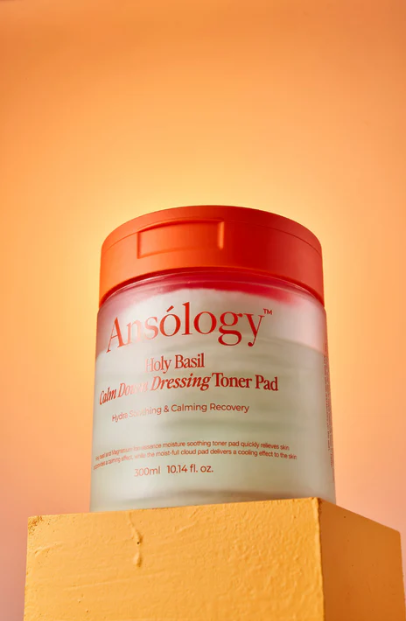 Ansology Holy Basil Calm Down Dressing Toner Pad