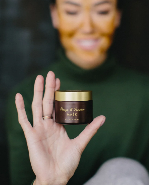 Papaya and Pumpkin Mask - 2oz.