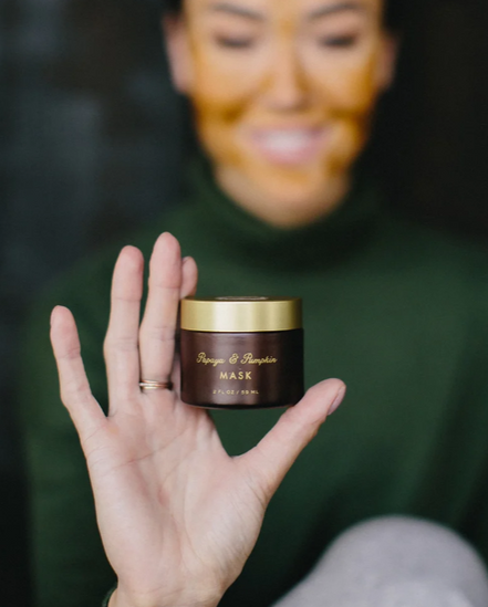 Papaya and Pumpkin Mask - 2oz.
