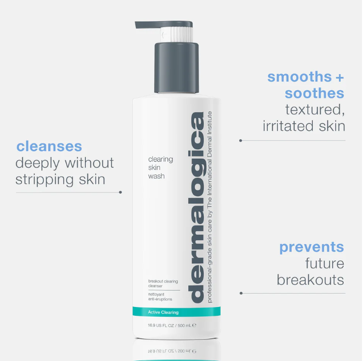 acne clearing skin wash