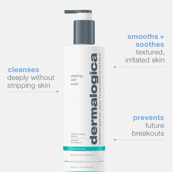 acne clearing skin wash