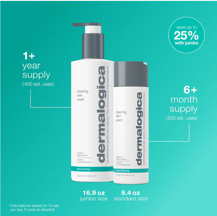 acne clearing skin wash