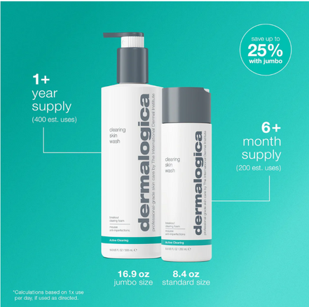 acne clearing skin wash