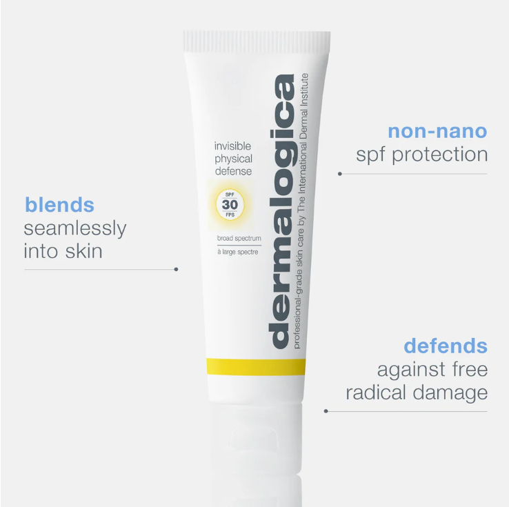 invisible physical defense mineral sunscreen spf30