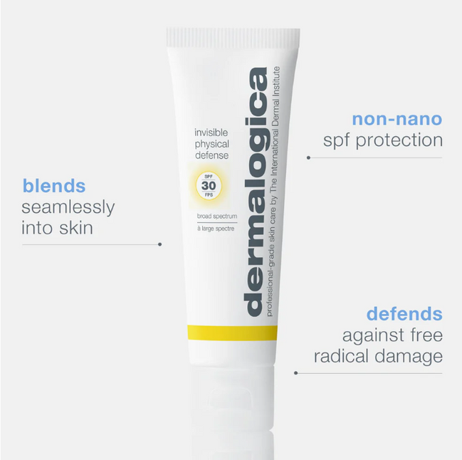 invisible physical defense mineral sunscreen spf30