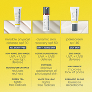 invisible physical defense mineral sunscreen spf30