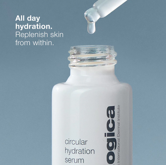 circular hydration serum with hyaluronic acid