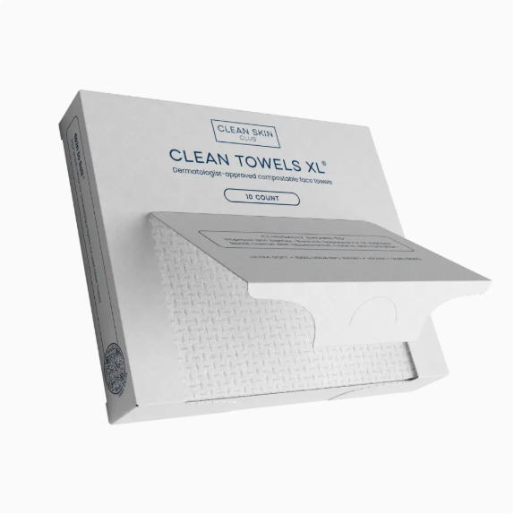 Clean Towels Xl™ Travel, Disposable Face Towels, 10 Count