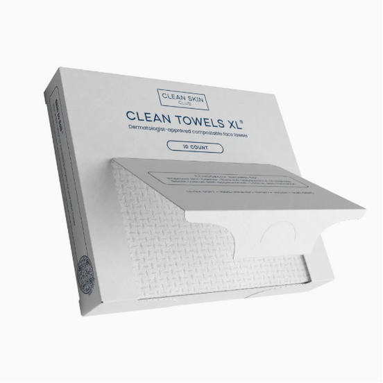 Clean Towels Xl™ Travel, Disposable Face Towels, 10 Count