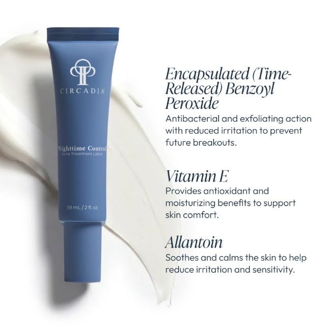 Nighttime Control Acne Treatment Lotion